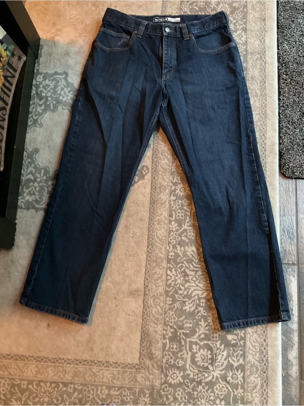 Carhartt Men's Dark Indigo Relaxed Jeans 32x30